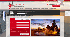 Desktop Screenshot of moreno-immobilier.com